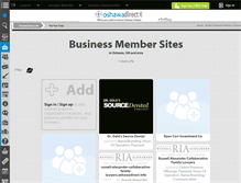 Tablet Screenshot of members.oshawadirect.info