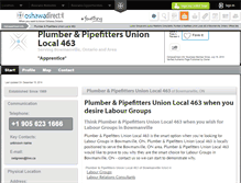 Tablet Screenshot of plumber-pipefitters-union-bowmanville.oshawadirect.info